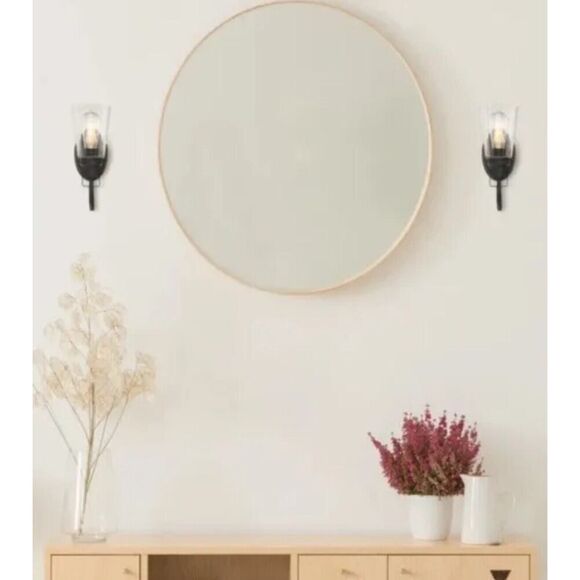 Westinghouse Indoor Single Light Fixture Oil Rubbed Bronze Seeded Glass 65745 - Picture 3 of 4